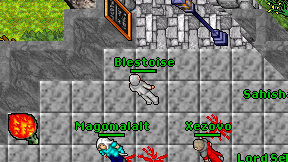 Blestoise on screen