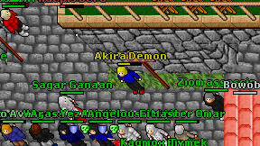Akira Demon on screen