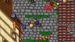 Apoxa Belsted on screen