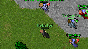 Hekstor on screen