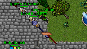 Cross Gollox on screen