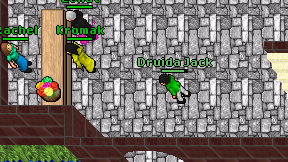 Druida Jack on screen