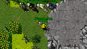 Pionteke on screen