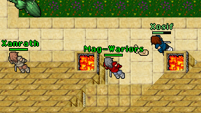 Xanrath on screen