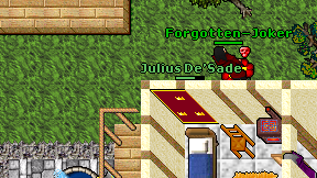 Julius De'Sade on screen