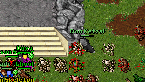 Don Ketzal on screen
