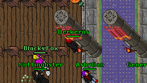 Derkeros on screen