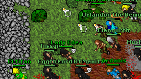 Lady Edea on screen
