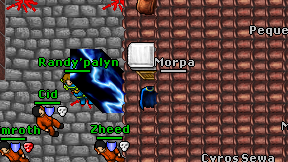 Morpa on screen