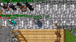 Distance Top on screen