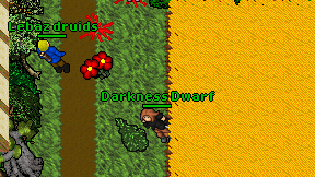 Darkness Dwarf on screen