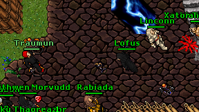 Lofus on screen