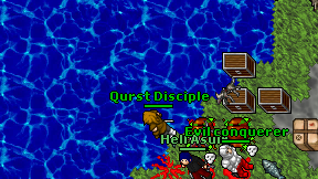 Qurst Disciple on screen