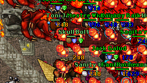 Skull Bolt on screen