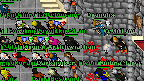 Fire'Lan on screen