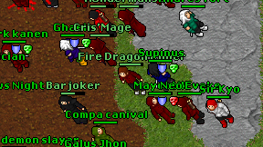 Fire Dragon Rober on screen