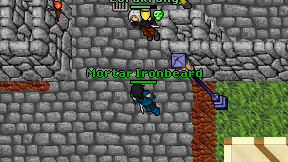 Mortar Ironbeard on screen