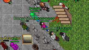 Axeowner on screen