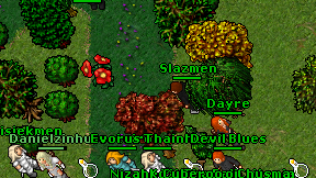 Slazmen on screen