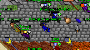 Kinight Supimps on screen