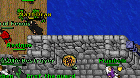 Shadow of Fewus on screen