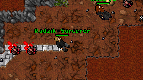 Radzik-Sorcerer on screen