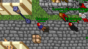Gazao on screen