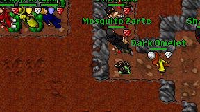 Dark Omelet on screen