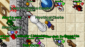 Mystical Chato on screen