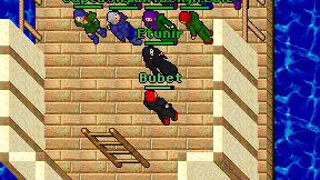 Bubet on screen