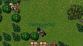 Heartless Box on screen