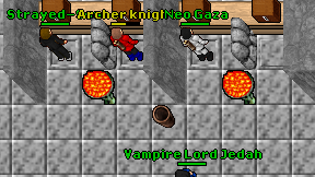 Archer knight on screen