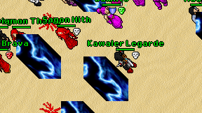 Kawaler Legarde on screen