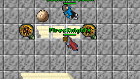 Fires Knights on screen