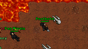 Postbote on screen