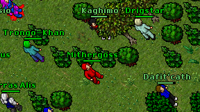 Mithergoss on screen