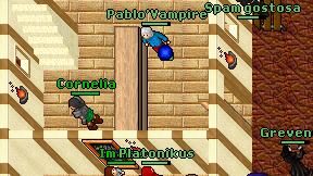 Pablo'Vampire on screen