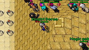 Knight Deron on screen