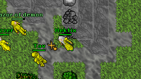 Hektix on screen