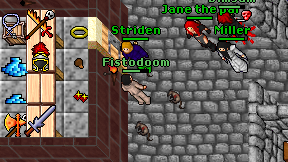 Fistodoom on screen