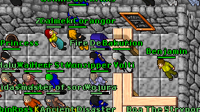 Fire Demonek on screen
