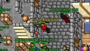 Lord Agrippa on screen