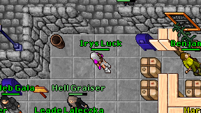 Irys Luck on screen