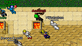 Wizzake on screen