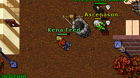Kena Tred on screen