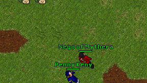 Nego of Mythera on screen