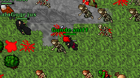Gunde sniff on screen