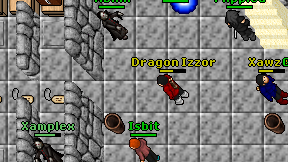 Dragon Izzor on screen