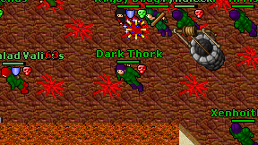 Dark Thork on screen