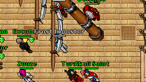 Frost Impostor on screen